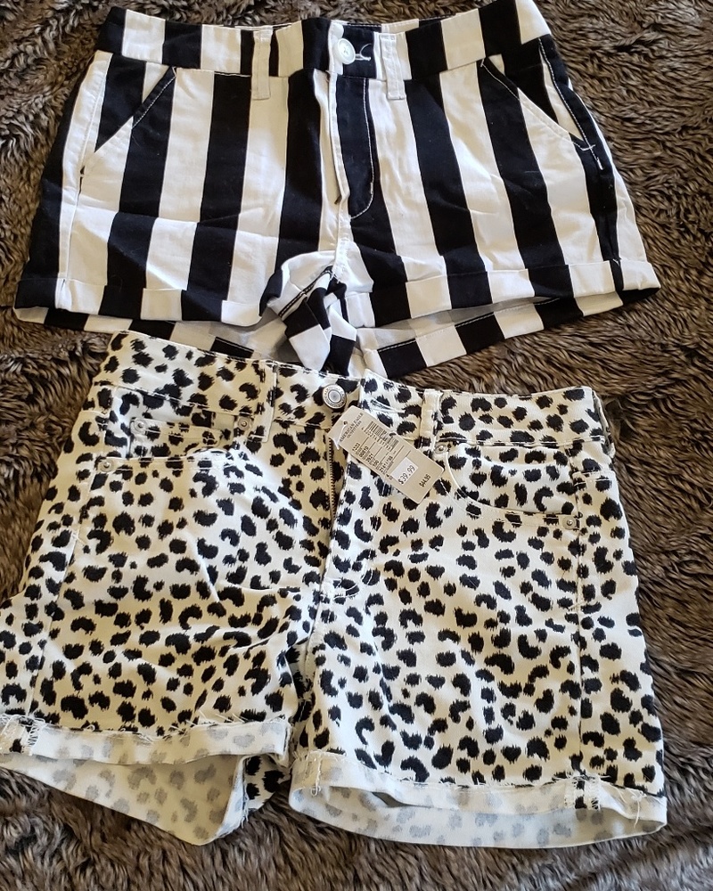 NWT hi-rise shorts bundle